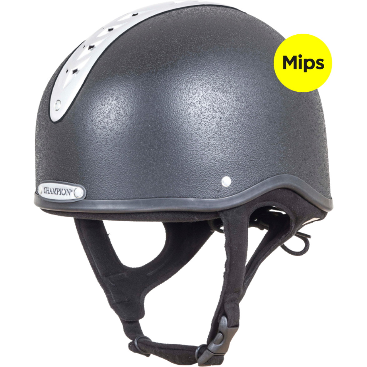 Champion Unisex Revolve X - Air Mips Jockey Skull Riding Hat REVOLVEX - AIRMIPS - Black